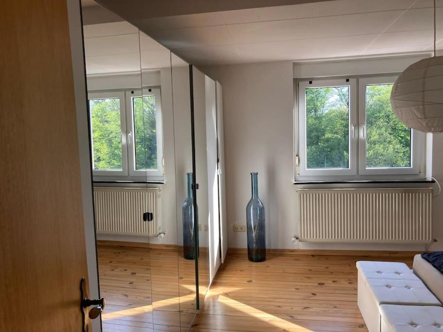Sonnige Etagen-Wohnung, Alleinige Nutzung, Wasserbett Neunkirchen  Luaran gambar
